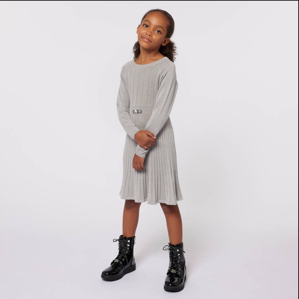 Michael Kors pleated knit dress